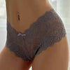 Ladies Lace Sexy Underpants Lingerie Women Lace Low-Rise Boyshort Panties Girls Floral Underwear Lingerie Breathable Panties