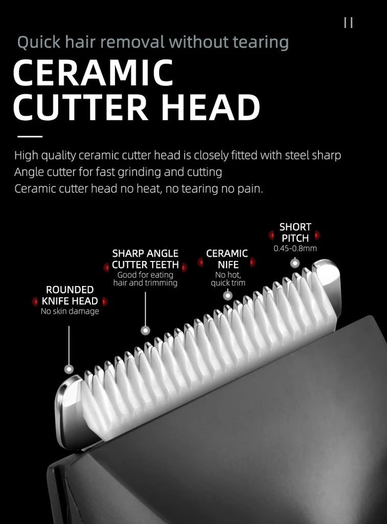 Kemei Groin Area Hair Trimmer Body Hair Hygiene Razor Ceramic Blade Waterproof Wet Dry Clippers Electric Shaving Machine KM-1838