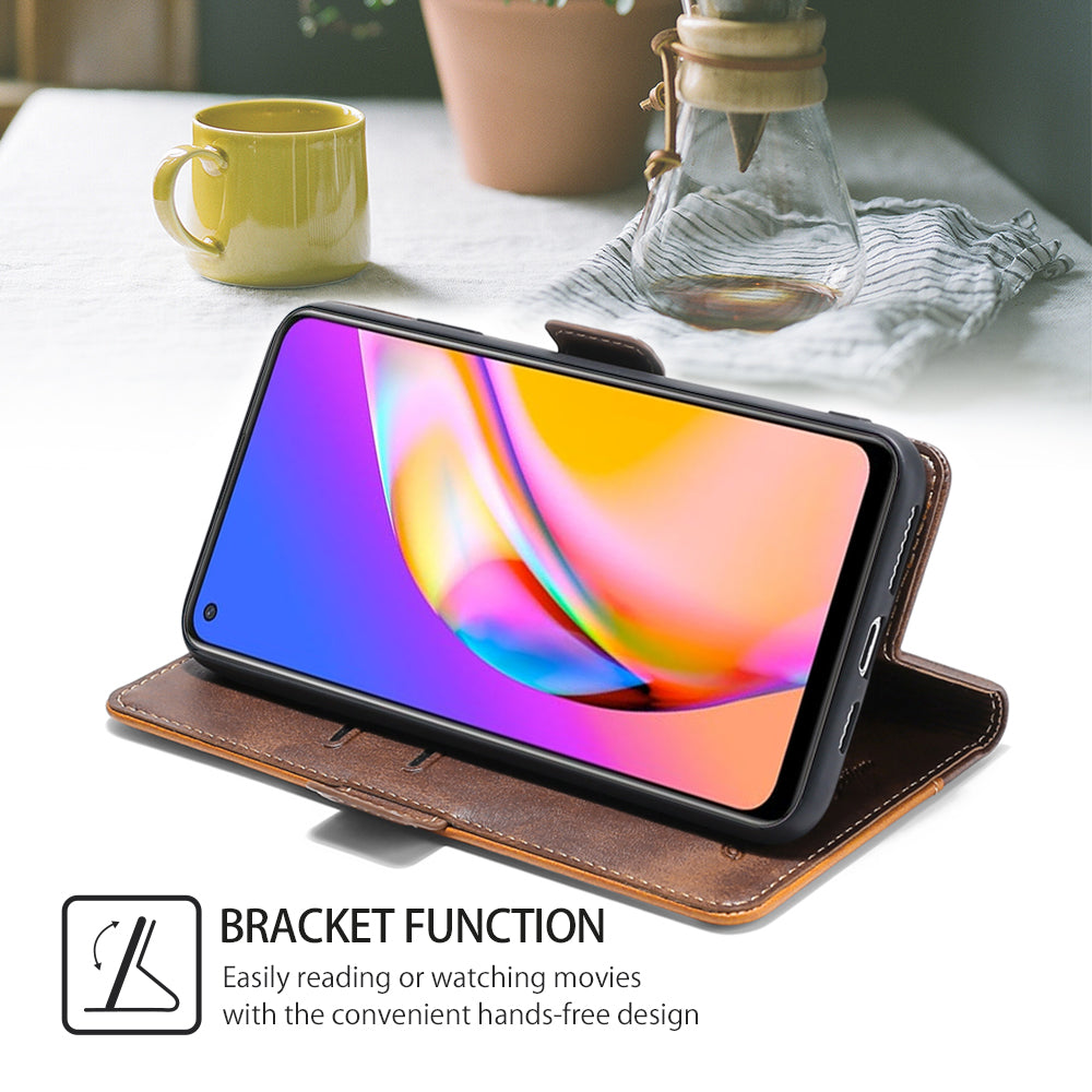 Magnetic Wallet Phone Case for OPPO Reno 5 4 Pro Plus Lite SE 5Z 6Z 5F 5K Flip Cover Card Slots Leather Case Funda Coque