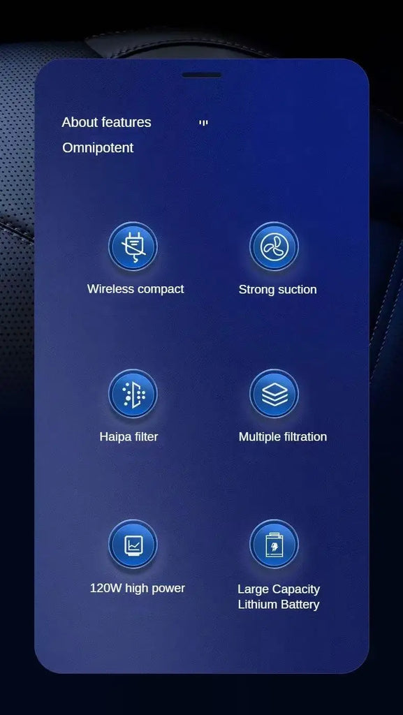 Handheld Home Vacuum Cleaner Rechargeable Portable Vacuum Cleaner Car Home Dual Purpose Wireless Dust Catcher Pet Hair 10000PA