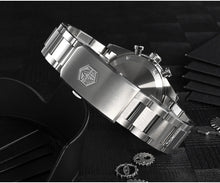 Load image into Gallery viewer, San Martin Men Watch 62mas Chronograph 40mm Fashion Business Luxury ST1901 Manual Mechanical Watches Sapphire 10Bar Luminous