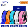 JAYO PETG 3D Filament 1.75MM High Speed PETG 3D Printer Filament 4Rolls High Flow Speedy Matte Effect 3D Printing Mateials