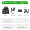 2025 New DDPAI Dash Cam Z50 Pro 4K Car DVR Night Vision 5GHz Wi-Fi GPS ADAS 24h Parking mode Support Front and Rear Camera