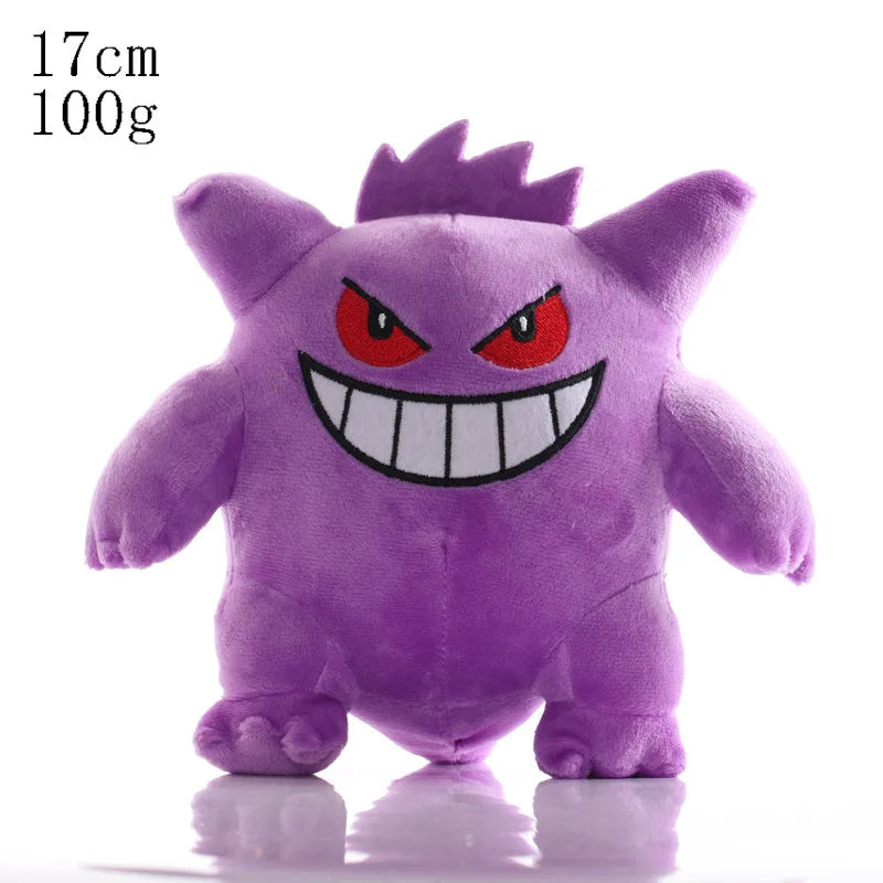 Pokemon Plush Toys Colorful Black Pikachu Aerodactyl Dragonite Charmeleon Lapras  Peluche Charizard Gengar Mewtwo Stuffed Doll