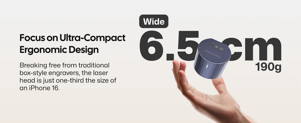 Laser LaserPecker 1 Pro Portable Mini Laser Engraving Machine Compact DIY Laser Engraver