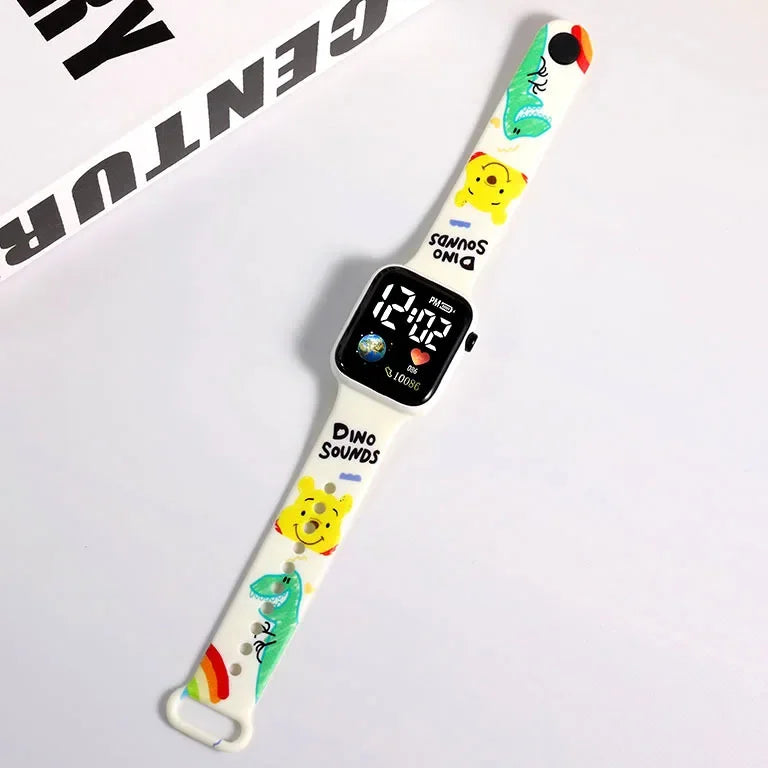 Lovely Stitch Children Watches Girls Reloj Inteligente Para Niños Niña Reloj Cute KT Digital Watch Women Relógio Infantil