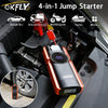 2000A Car Jump Starter Air Pump Multi-Function 4 In 1 Air Compressor Power Bank Car Battery Starter Starting Auto Tyre Inflator