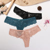 Sexy Lace Thong Women Low Waist Panties Transparent Underwear Hollow Out Female Lingerie Elasticity Comfortable Underpants