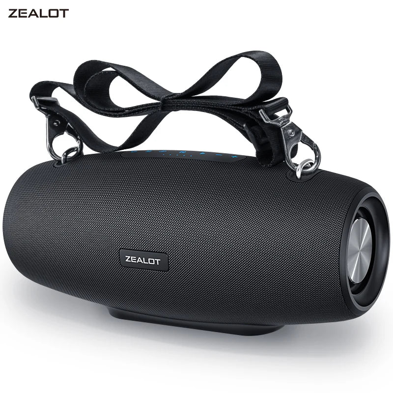 ZEALOT-S67 60W Portable Bluetooth Speaker Outdoor Party Speaker Big Loud Speaker Excellent Bass Performace Hifi speaker