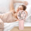 Mini Portable Fans Handheld USB Rechargeable Fan Air Cooler Outdoor Travel Hand Fans Ventilation Fan