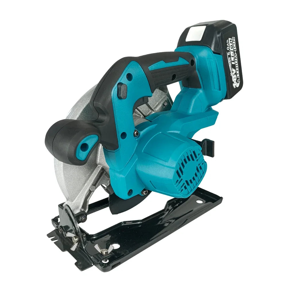 Kamolee 7 inch 21V 6.0Ah 6000mAh Electric Circular Saw  for Home DIY Apply to 18V 21V Battery