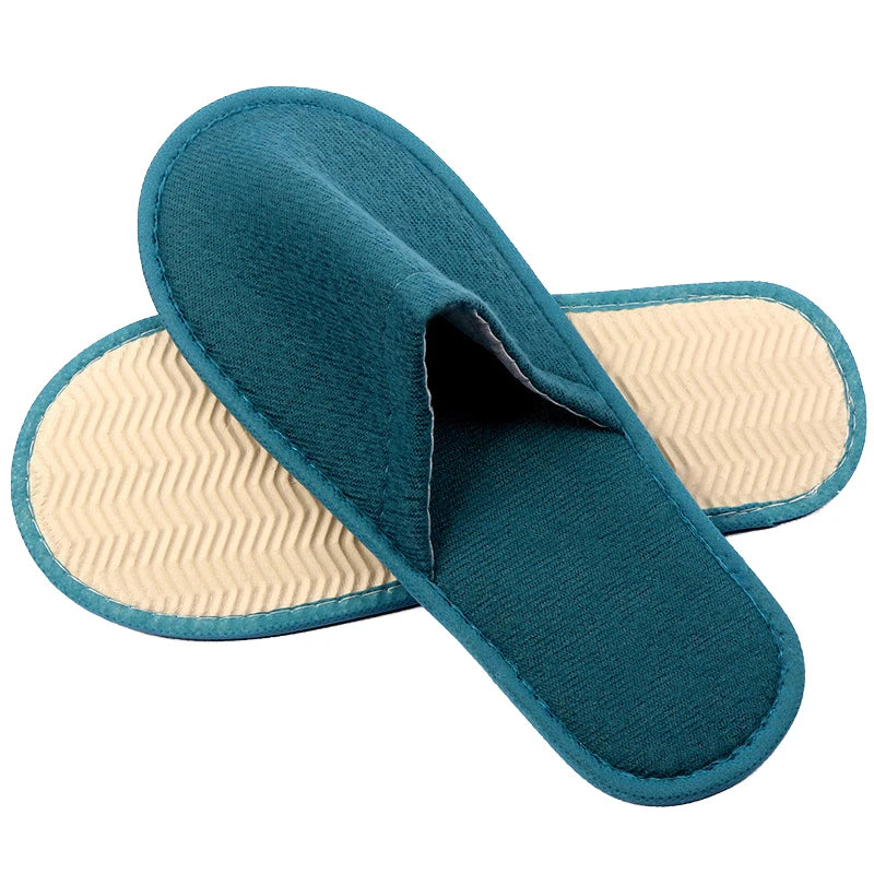 Winter Home Slippers Couple Indoor Shoes Thicken Warm Cotton Slippers Women Men House Slides Non-slip Bedroom Floor Slipper