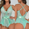 Transparent Bodysuits Sexy Erotic Set Sexy Lingerie Night Dress Fairy Deep V Seamless Underwear Women Intimates Sexy Outfit