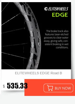 ELITEWHEELS 700c Road Carbon Wheels UD Finish UCI Quality Carbon Rim Tubeless Ready Pillar Nipple 1423 Spokes Racing Wheelset