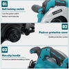 Kamolee 7 inch 21V 6.0Ah 6000mAh Electric Circular Saw  for Home DIY Apply to 18V 21V Battery