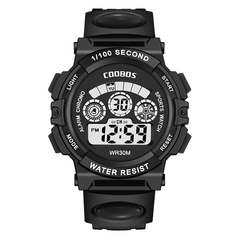 Sports Kids Watches Fashion LED Digital Watches for Children Silicone Strap Waterproof Luminous Girls Boys Clock Gift reloj niNo