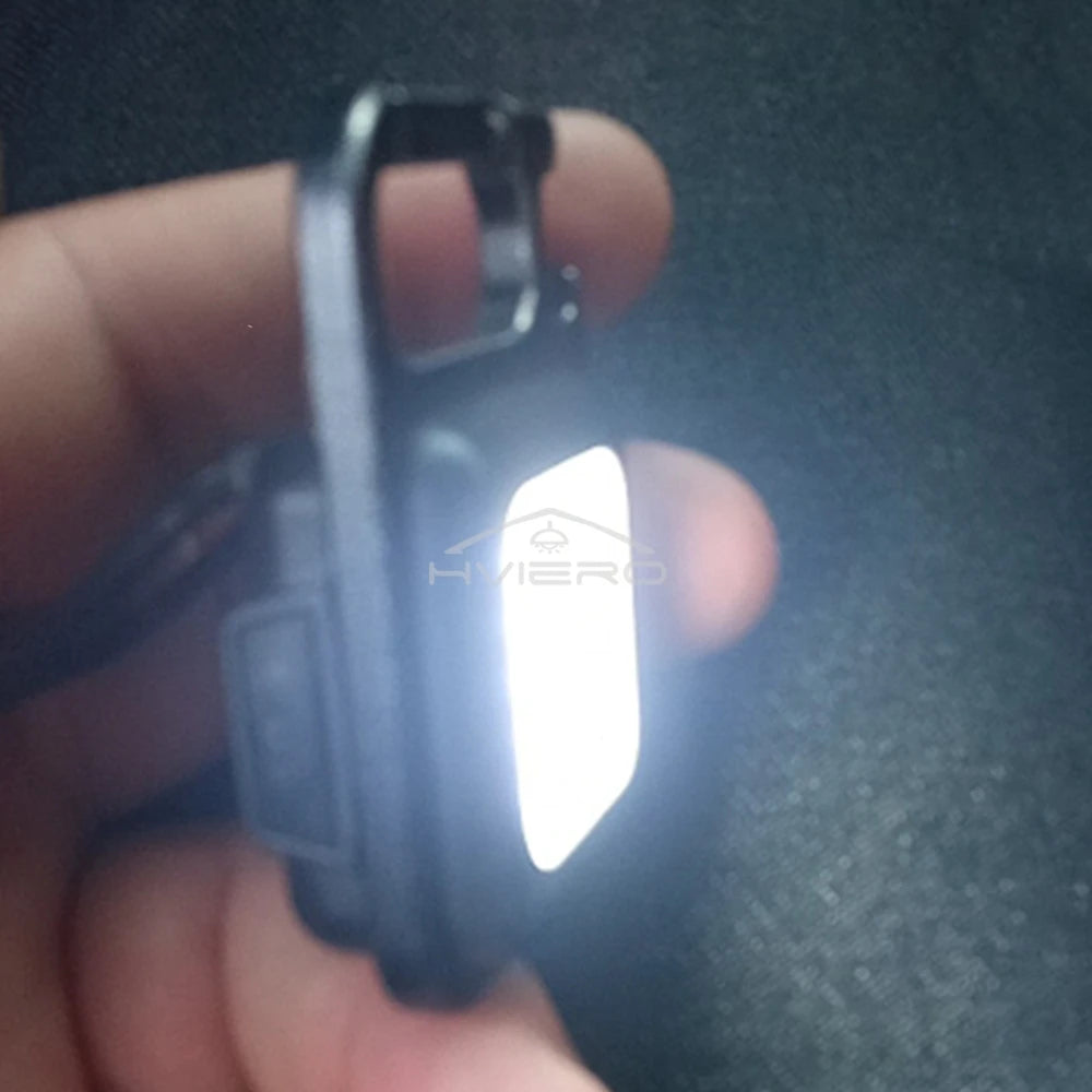 Mini Flashlight Keychain Carry LED Light Work High Power Flashlights Waterproof USB Charge Hard Lamp Outdoor Lighting Highlight