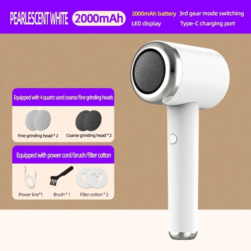 Electric Dusting Grinding Foot Remover Peeling Pedicure Home Grinding Foot Leather Power Display Charging Minor Cocoon Removal