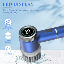 Laai beeld in Galery-kyker, Wireless Electric cleaning brush powerful IPX7 waterproof USB rechargeable automatic handheld cleaner multi function household