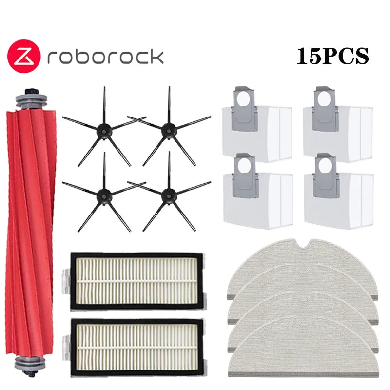 Roborock Q7 Max,Q7 Max+,Q7 Plus,T8 Hepa Filter Robot Vacuum Cleaner Spare Parts Main Side Brush Mop Cloth Dust Bag