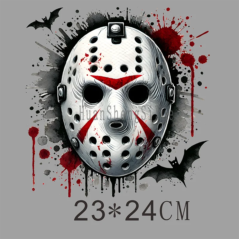Ironed Sticker Clothing DTF Thanksgiving Halloween Fashion T-shirt Hoodie DIY Jacket Patch Is Waterproof