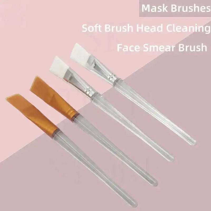 Facial Skin Care Brush Fan Shaped Facial Makeup Mask Brush Soft Bristle Cosmetic Brush Beauty Salon Supplies Spa Beauty Tools