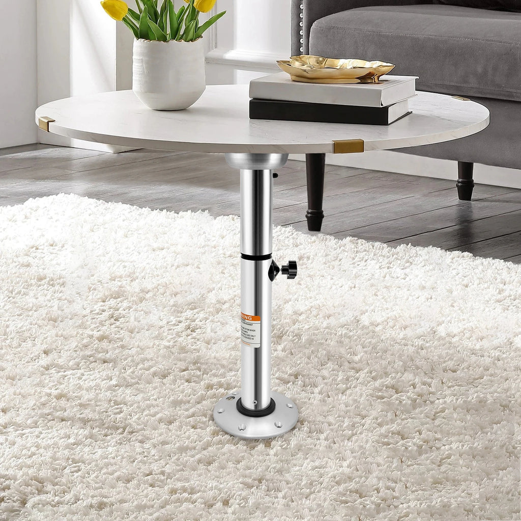 Adjustable Table Leg Rv Table Base Stand Motorhome Aluminum Table Stand 56-72cm For Workrooms, Kitchens Or Cabs, Etc