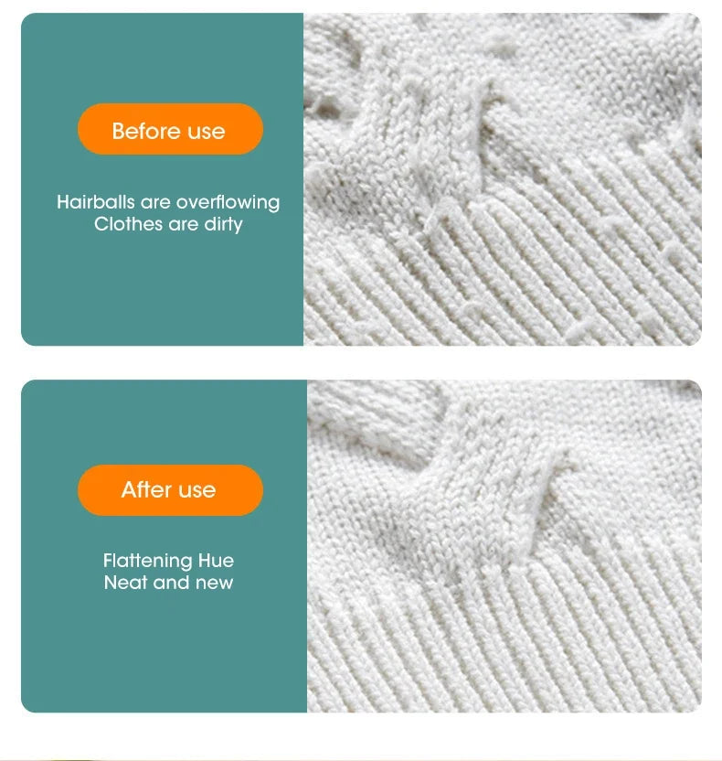 Hair Ball Trimmer Charging Fabric Shaver Lint Remover Upgraded Six Blade Design Fuzz Shaver Rechargeable for Travel Home