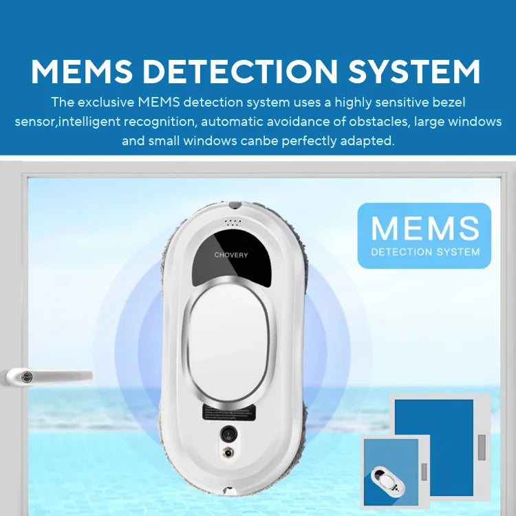 CHOVERY Robot vacuum cleaner window cleaning robot window cleaner electric glass limpiacristales remote control