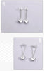 Geometric Heart-shaped Earrings For Women Girls Fashion Hollow Heart Hoop Earrings Jewelry Accessories