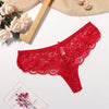 Sexy Lace Thong Women Low Waist Panties Transparent Underwear Hollow Out Female Lingerie Elasticity Comfortable Underpants