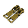 5/10Pcs Meetee 5# Bronze Zipper Slider Pull for Metal Zippers Sewing Bag Zips Puller Head Clothes Zip Repair Kit DIY Accessories