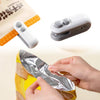 2 In 1 Sealer Cutter Mini Bag Sealer Handheld Heat Vacuum Sealer Handheld Bag Sealing Machine for Food Storage Snacks Freshness