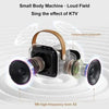 Microfone de áudio Bluetooth K12 máquina de karaoke portátil 5,3 PA speaker system wireless audio with microphone