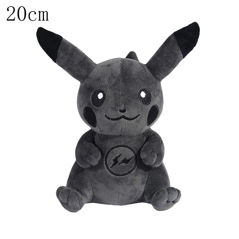 Pokemon Plush Toys Colorful Black Pikachu Aerodactyl Dragonite Charmeleon Lapras  Peluche Charizard Gengar Mewtwo Stuffed Doll