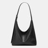 Trendy Casual Soft Pu Women's Handbags Solid Color Large Capacity Female Shoulder Bag Retro Tote Bag for Commute Shopping