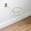 Metal Wire Hat Holder Entryway Hat Display Hanger Wall Mount Storing for Cloakroom Cowboy Hat Multifunctional Rack