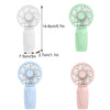 Mini Portable Fans Handheld USB Rechargeable Fan Air Cooler Outdoor Travel Hand Fans Ventilation Fan