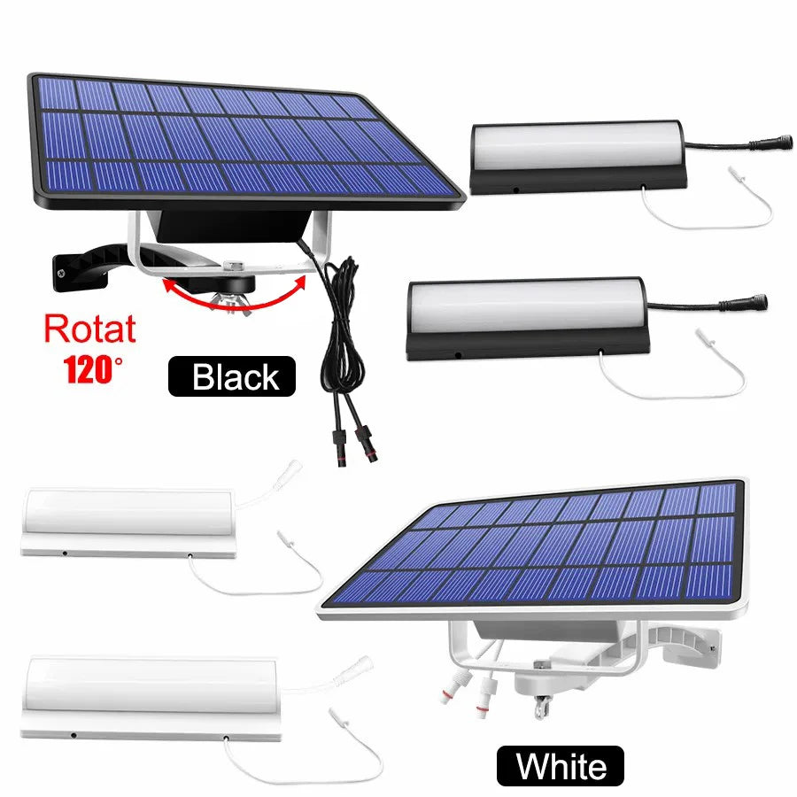Solar Lights Indoor Outdoor Solar Shed Light With Pull Wire Switch Solar Pendant Light for Patio Porch Barn Farm House With Line