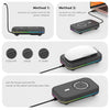 Undetectable Mouse Mover Jiggler 4 Modes Automatic Mouse Wiggler with Adjustable Interval Timer ON/Off Switch RGB Lights