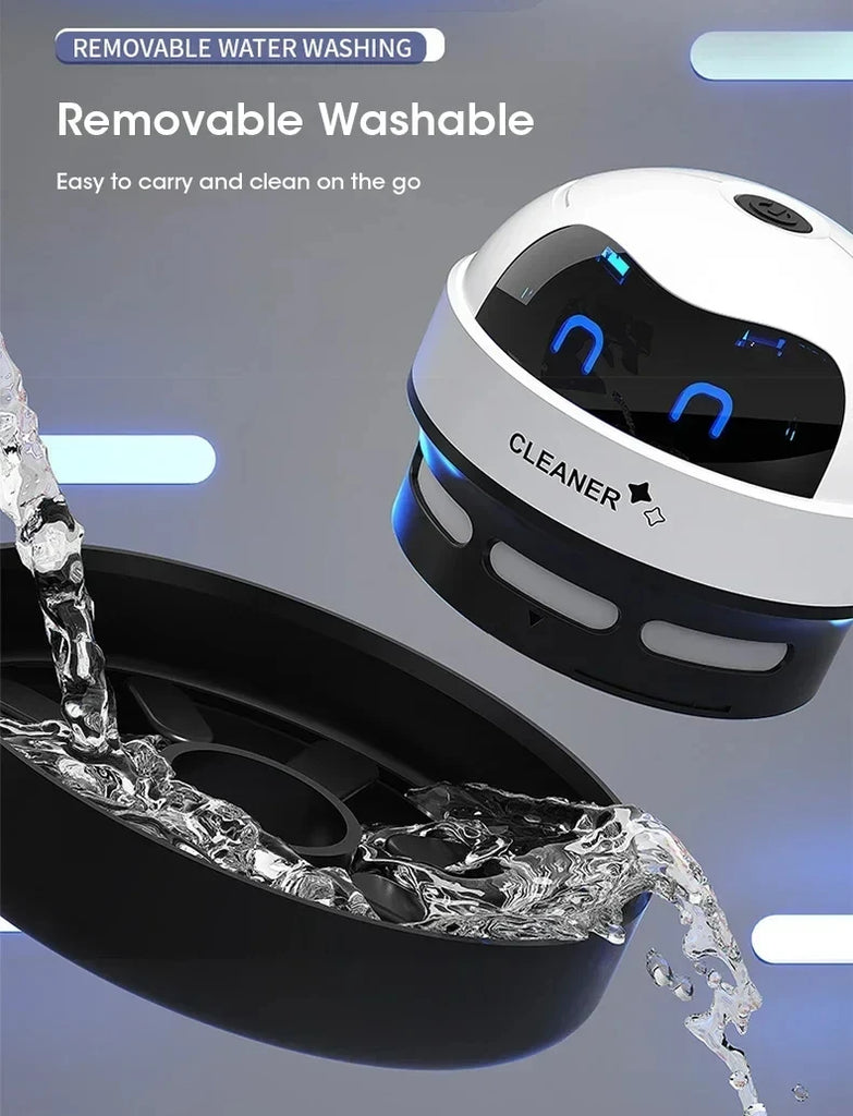 Desk Table Dust Vacuum Handheld Mini Vacuum Cleaner USB Table Sweeper Home Office Desktop Pencil Crumbs Cleaner Vacuum Cleaner