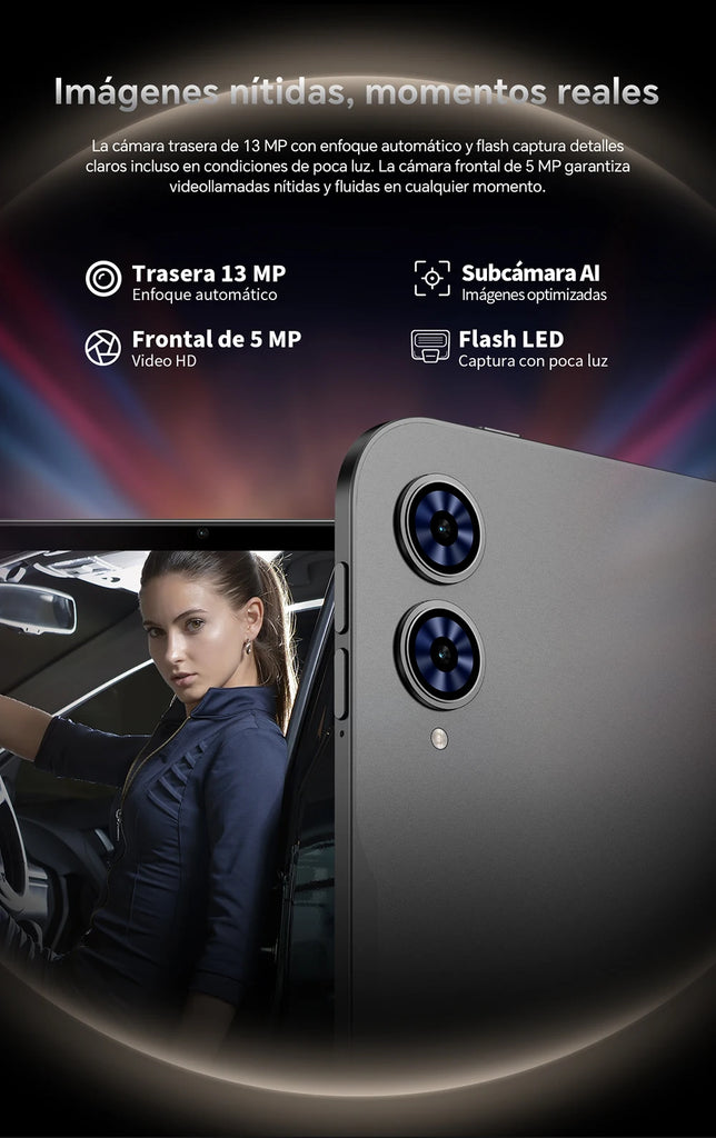 Teclast T65 Android 16 Tablet 13.4 inch 1920x1200 120Hz T7280 8-Core Max 20GB RAM(8GB+12GB Expansion) 128GB ROM 4G LTE 8000mAh