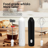 HOT  Electric Milk Frother + Egg Beater Wireless Type-C Charging 3 Speeds Mini Handheld Foam Maker Coffee Whisk Cooking Tools