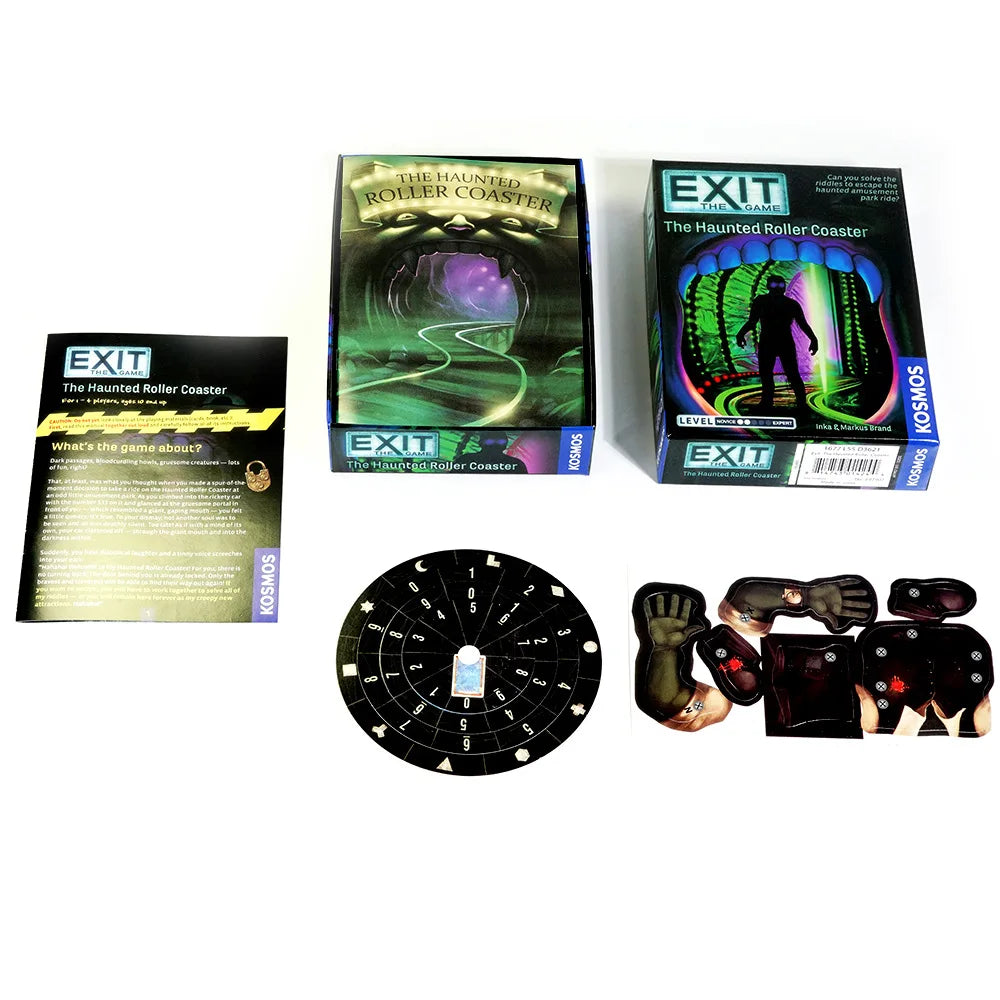 EXIT: Dead Man on the Orient Express, Mystery Solving Card Game, Family Games for Game Night, Party Games for Adults and Kids