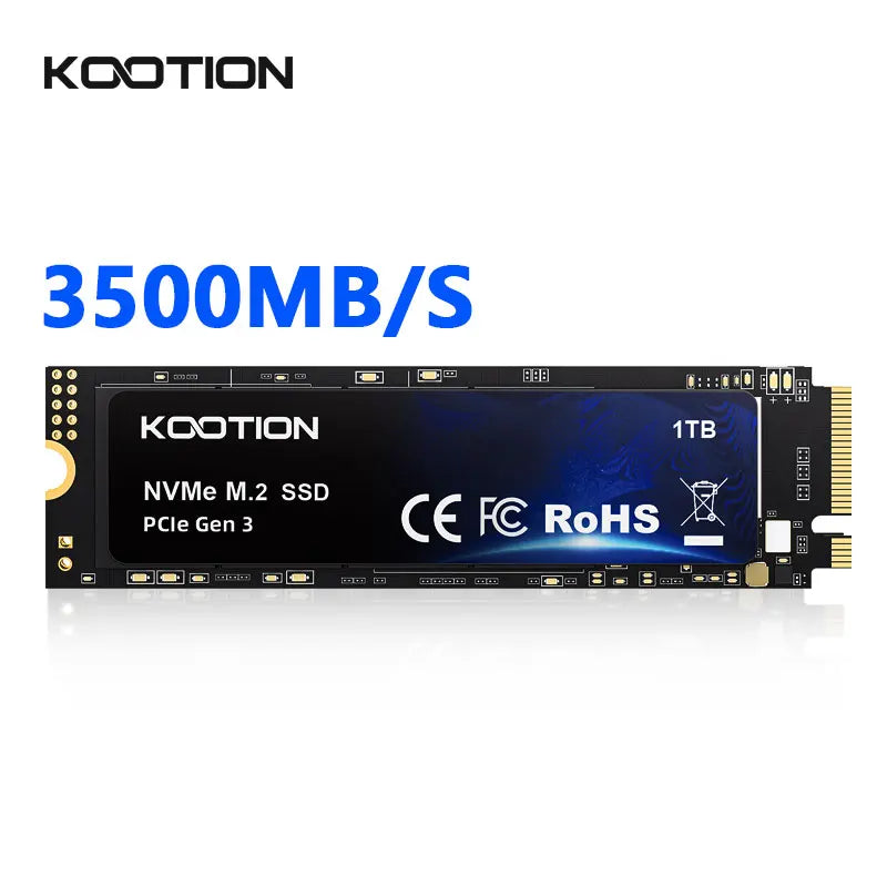 KOOTION X15 M.2 SSD 256GB 512GB 1TB SSD Solid State Drive M2 SSD M.2 NVMe PCIe Internal Hard Disk For Laptop Desktop MSI Dell HP