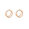 2/3/5Pcs Double Nose Rings for Women, 316L Stainless Steel Lip Rings Labret Ring Nose Hoop Piercing Studs Nose Piercing Jewelry