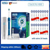 Oral B Pro 4000 Electric Toothbrush Rechargeable 3D Visible Pressure Sensor 4 Modes Sonic Tooth Brush for Adults Oral Cleaning