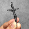 Retro Demon Satan Cross Stainless Steel Men Necklaces Pendant Chain Punk For Women Fashion Jewelry Gifts Wholesale Dropshiping