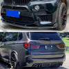 For BMW X5M F85 Body Kits Front Lip Rear Spoiler Side Skirts Carbon Look 2014-2018