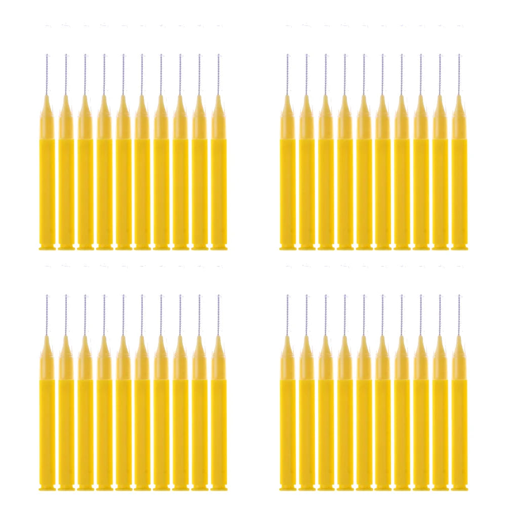 8-40PCS Interdental Brushes Dental Floss Toothpick Orthodontic Braces Brush Tooth Cleaning Tool Teeth Oral Care